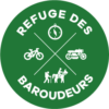 LOGO du site les BAROUDEURS